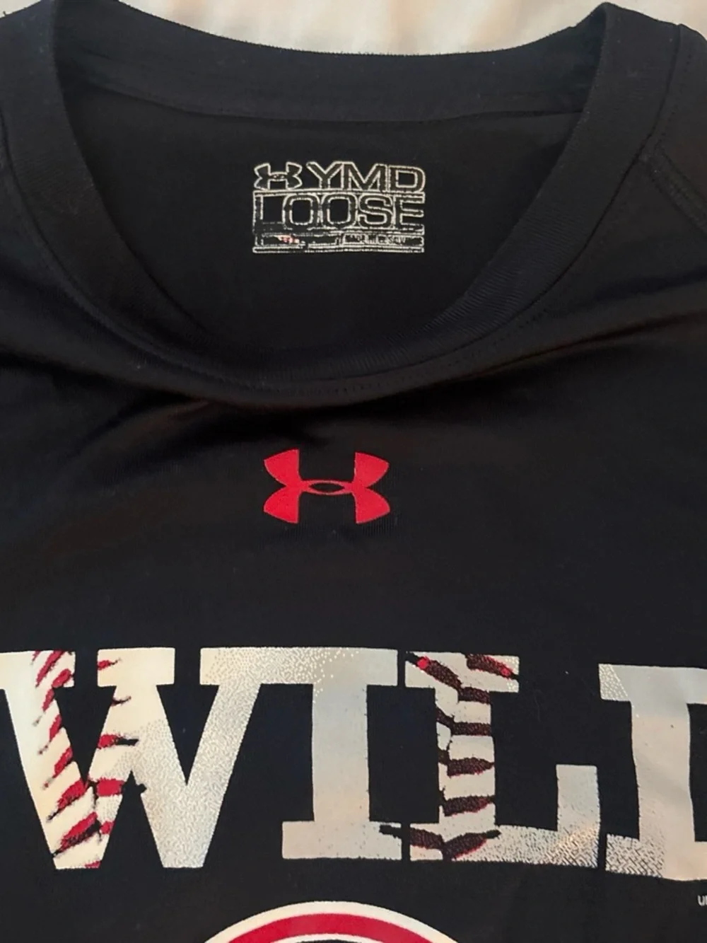 Under Armour Black 'I WILL.' Phillies Graphic Tee